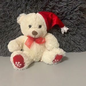 Cute white teddy bear